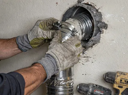 Dryer Vent Hose Installation in Reynoldsburg