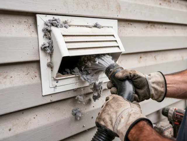 Professional dryer vent cleaning by Reynoldsburg Dryer Vent Cleaning in Reynoldsburg