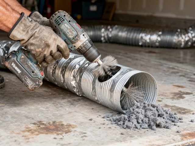 Professional duct cleaning by Reynoldsburg Dryer Vent Cleaning in Reynoldsburg